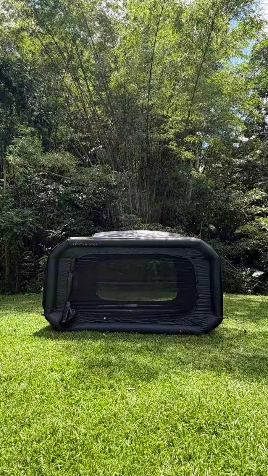 Capsule tente gonflable